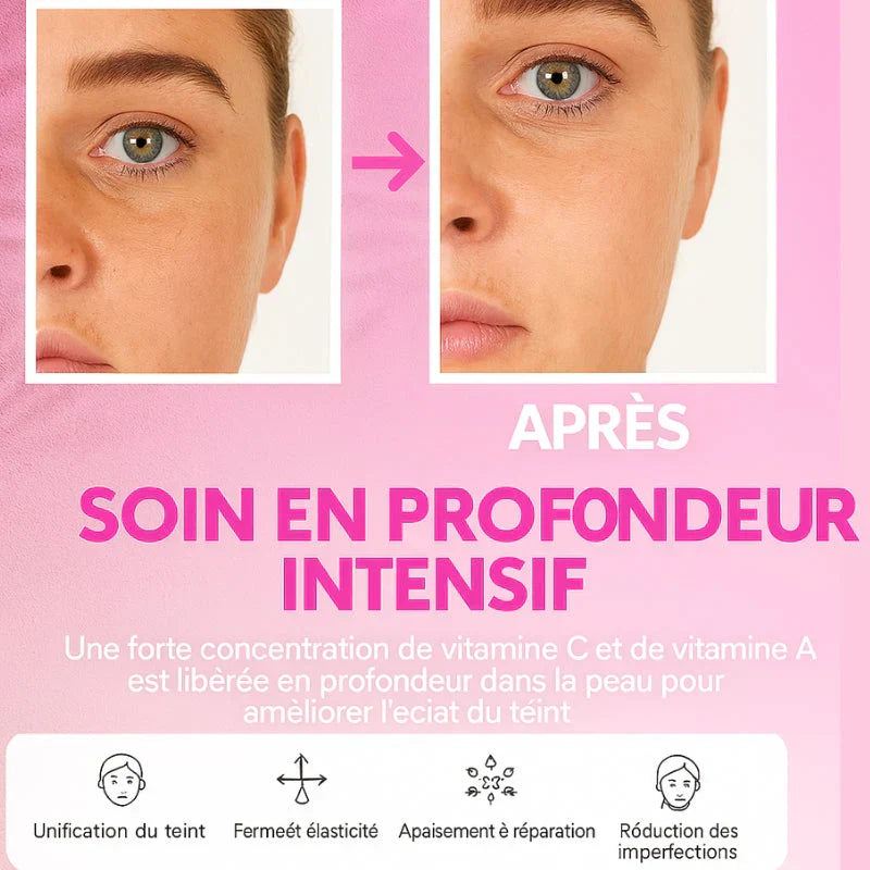 Crème Visage à la Vitamine C – Éclat, Hydratation & Collagène Marin