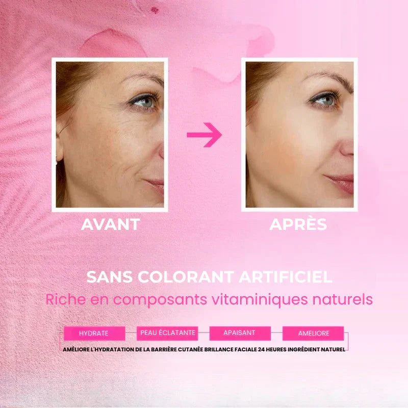Crème Visage Raffermissante au Collagène Hydrolysé – Teint Lissé & Hydratation Inten