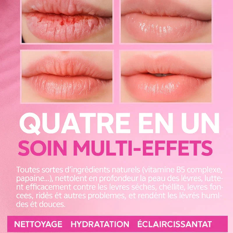 Baume à Lèvres Hydratant & Réparateur 4-en-1 – Effet Repulpant